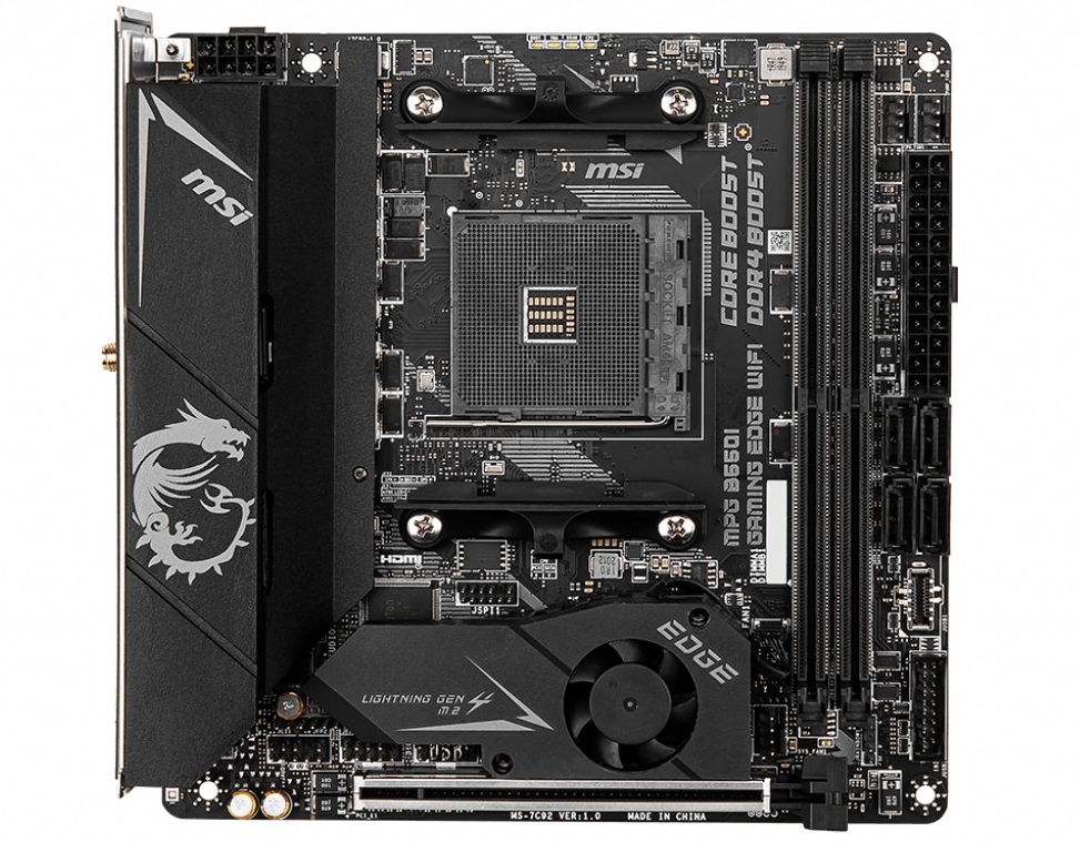 MSI MPG B550I Gaming Edge Wifi - The AMD B550 Motherboard Overview